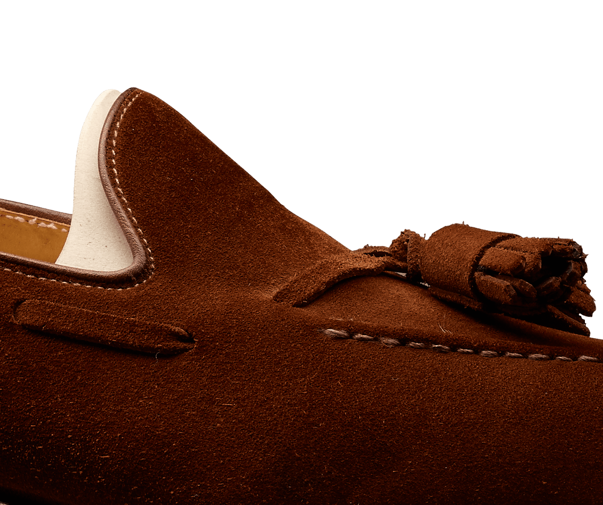 Cavendish Polo Brown Calf Suede