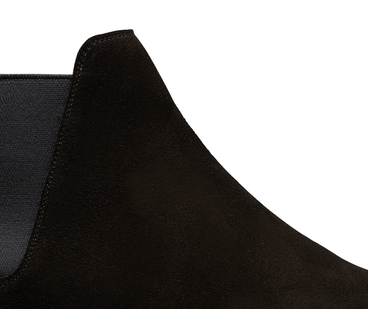 Chelsea 8 Black Suede