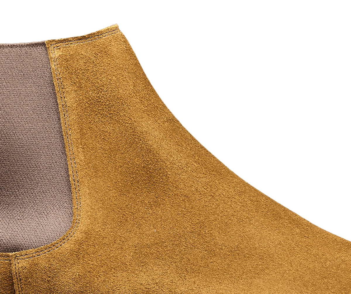 Elgin Chelsea Boot – Seaweed Repello Suede | Pellevista