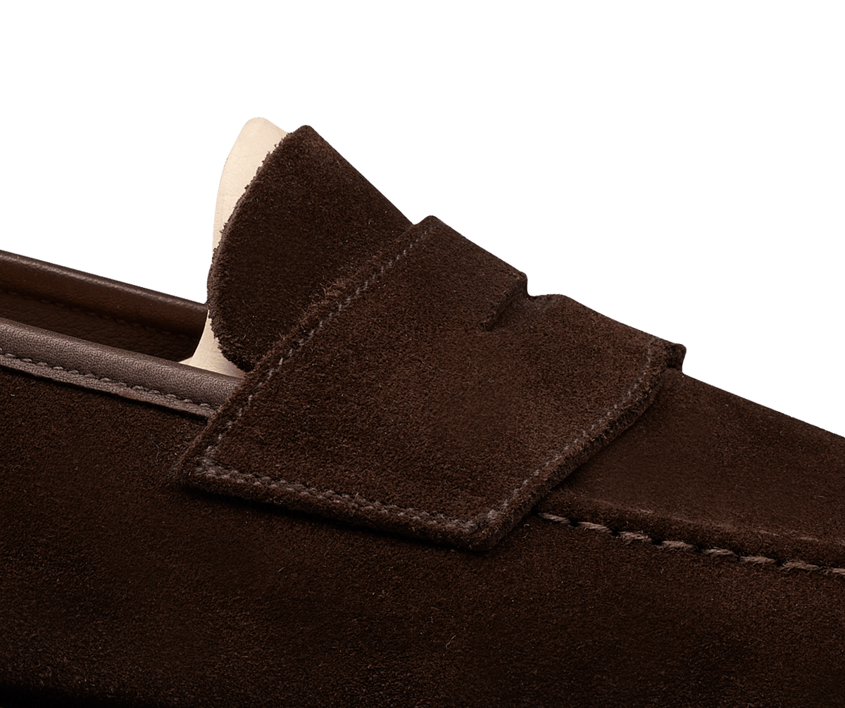 Harvard 2 Dark Brown Suede