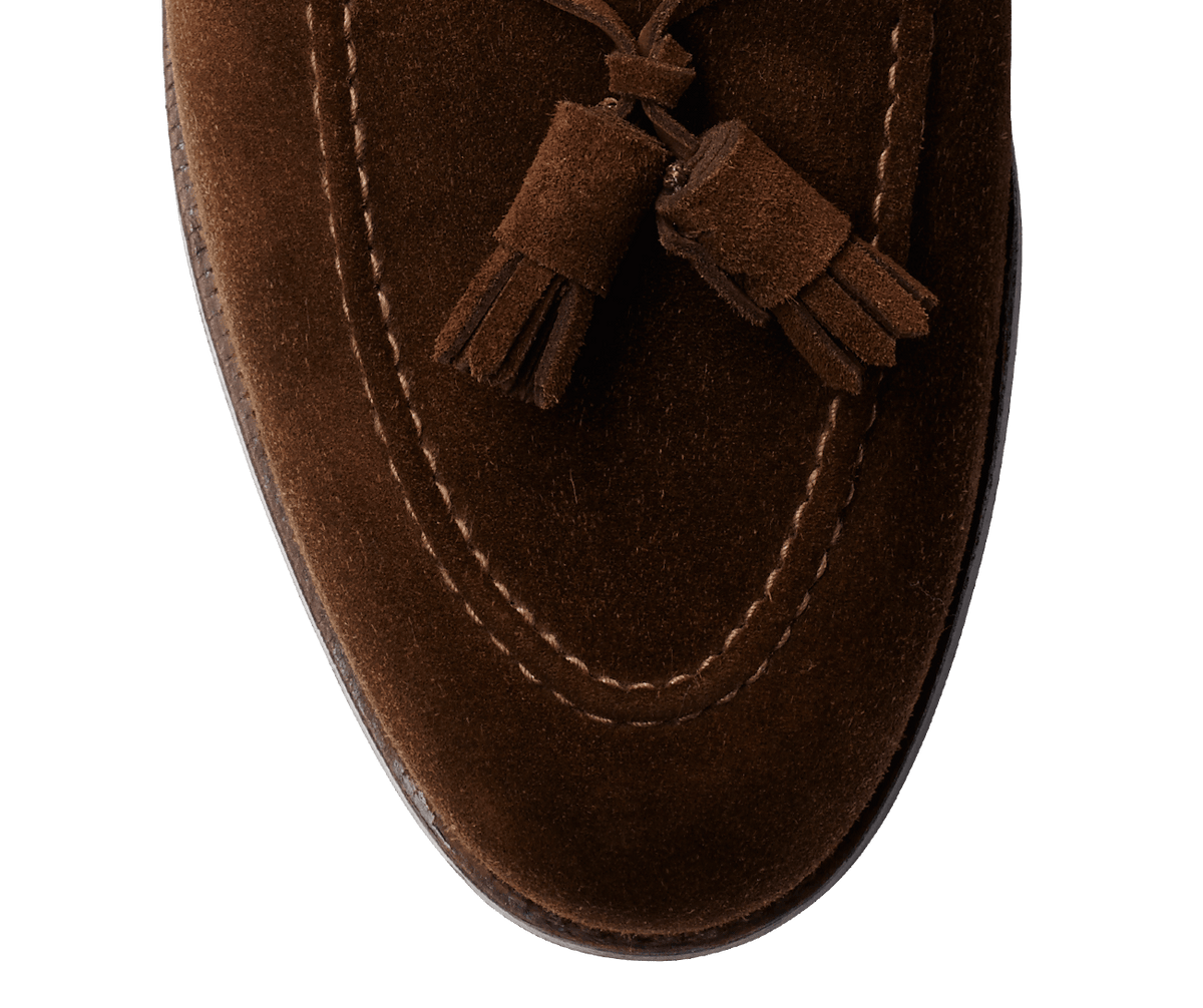 Cavendish Dark Brown Calf Suede