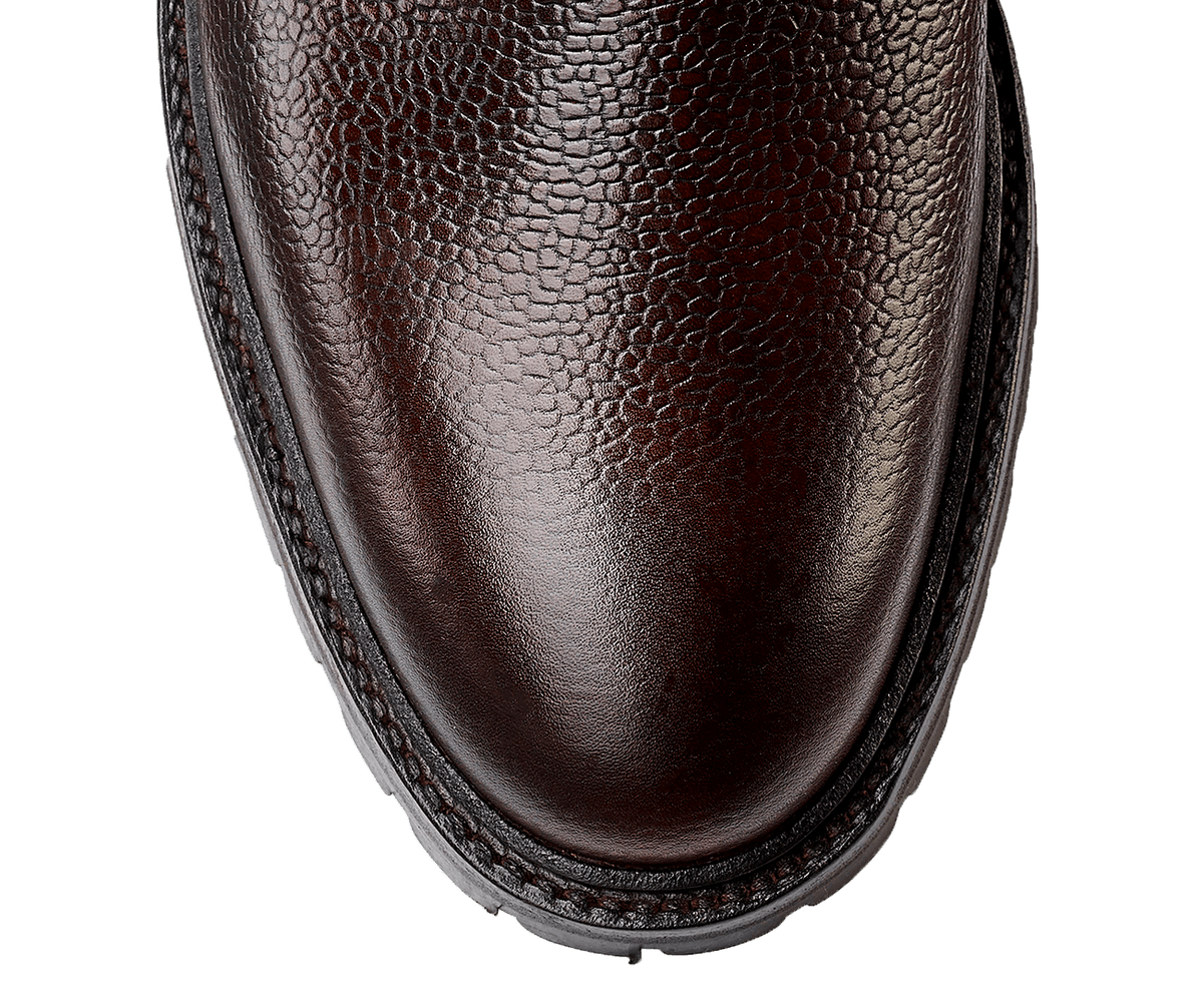 Chelsea 11 Dark Brown Scotch Grain