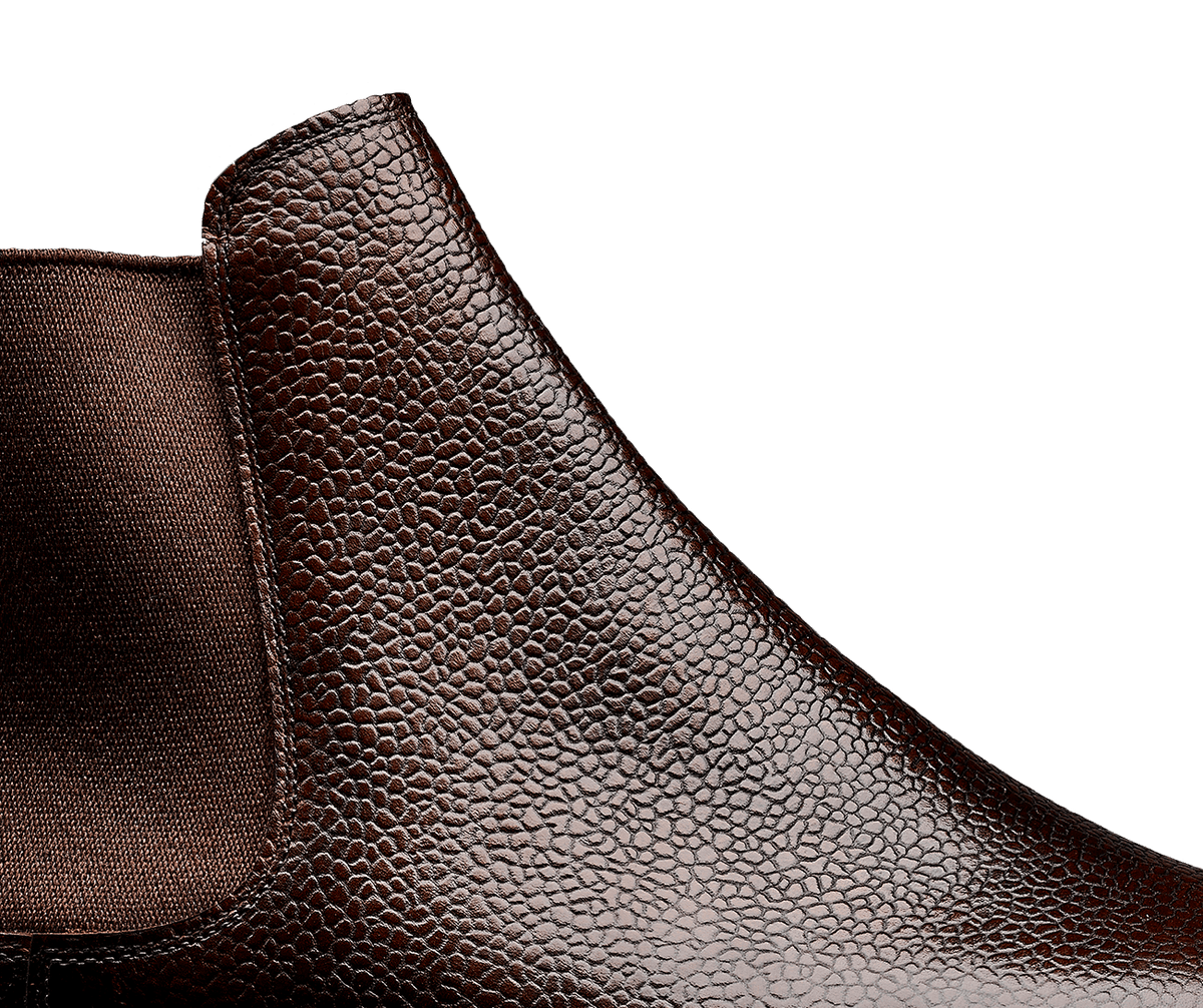 Chelsea 11 Dark Brown Scotch Grain