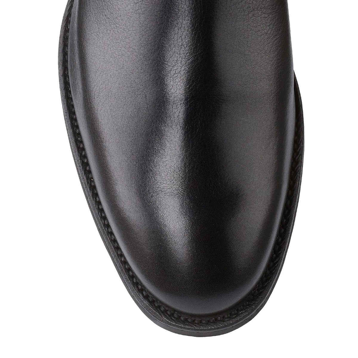 Chelsea 5 Boot – Black Milled Calf Leather | Pellevista