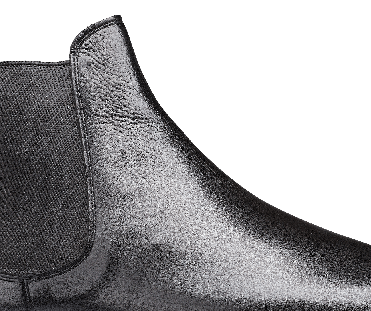 Chelsea 5 Boot – Black Milled Calf Leather | Pellevista