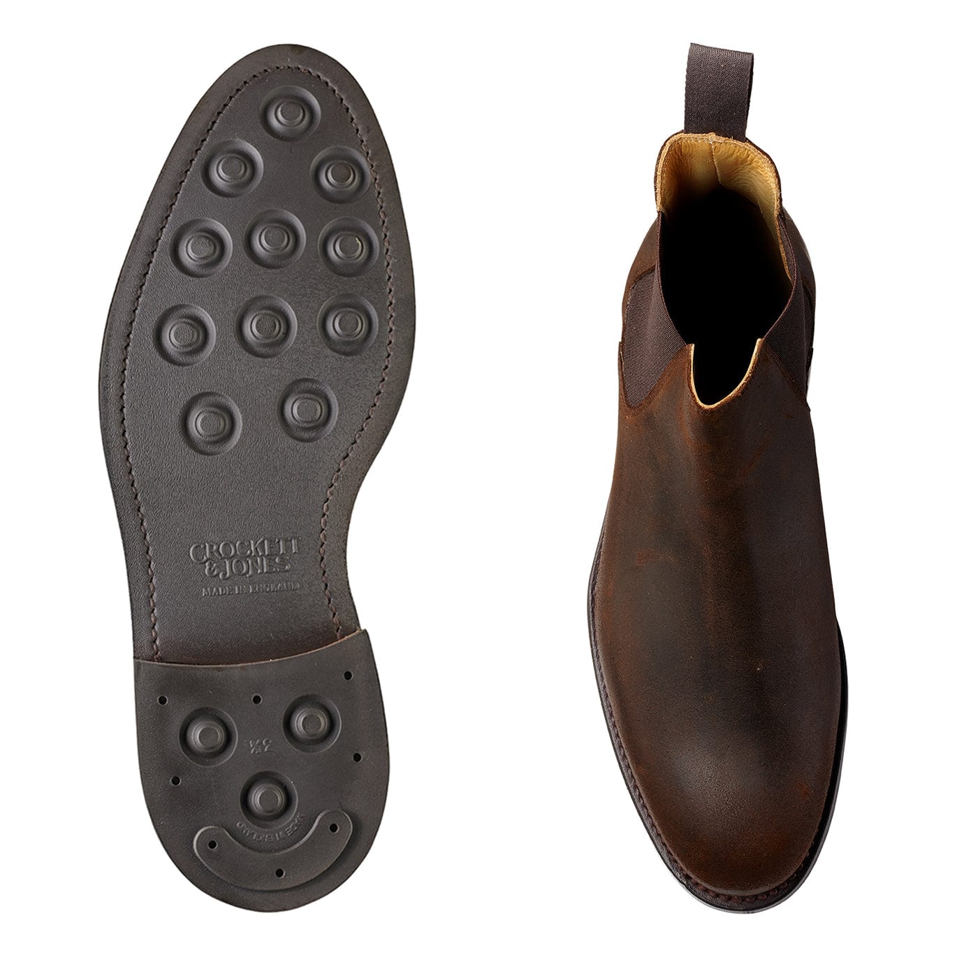 Chelsea 5 Dark Brown Rough-Out Suede (G Fitting)
