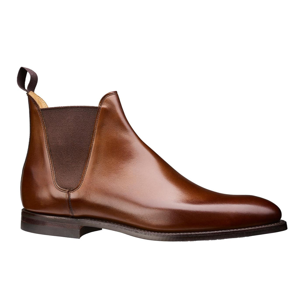 Chelsea 8 Boot – Dark Brown Burnished Calf Leather | Pellevista