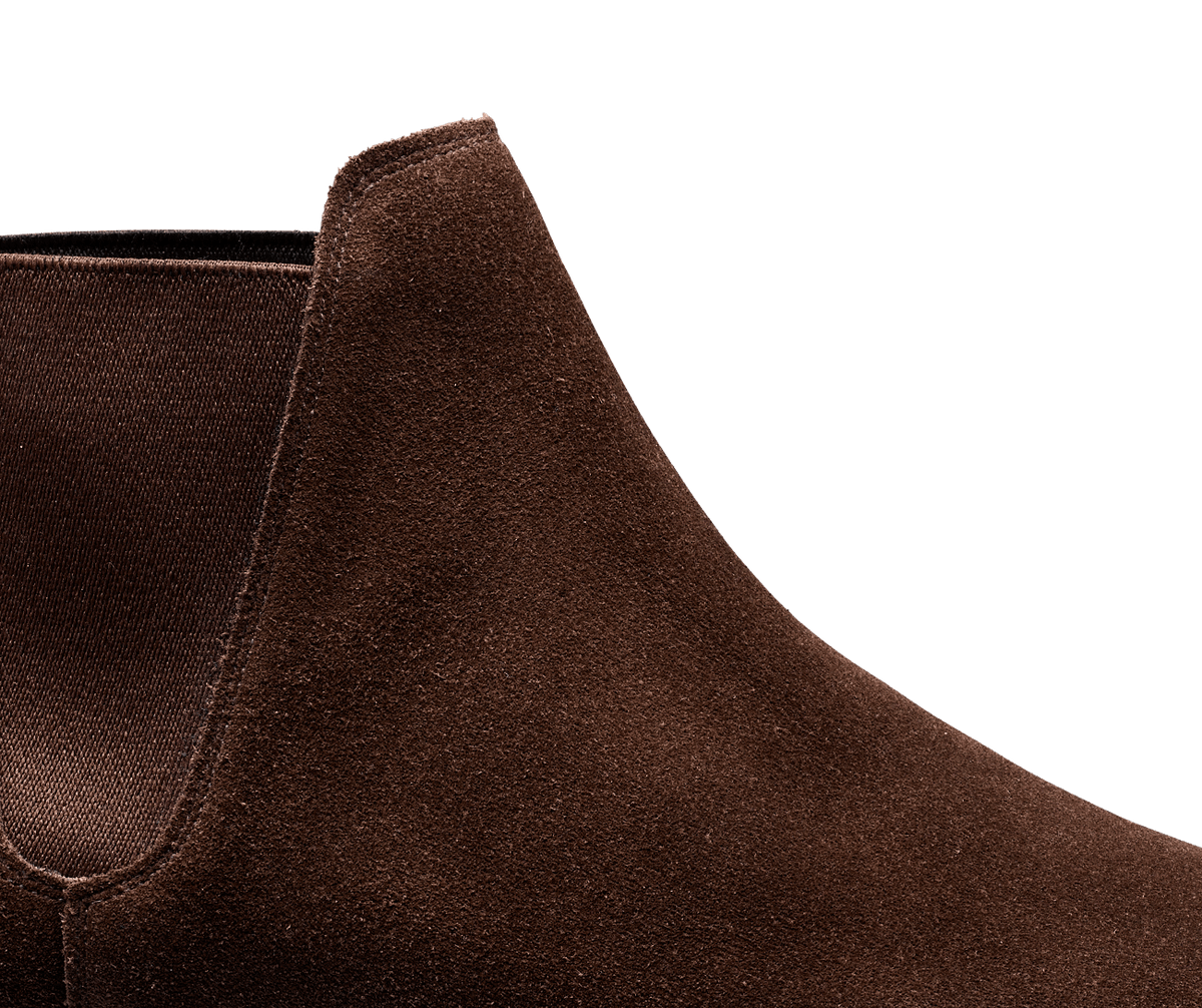 Chelsea 8 Dark Brown Suede