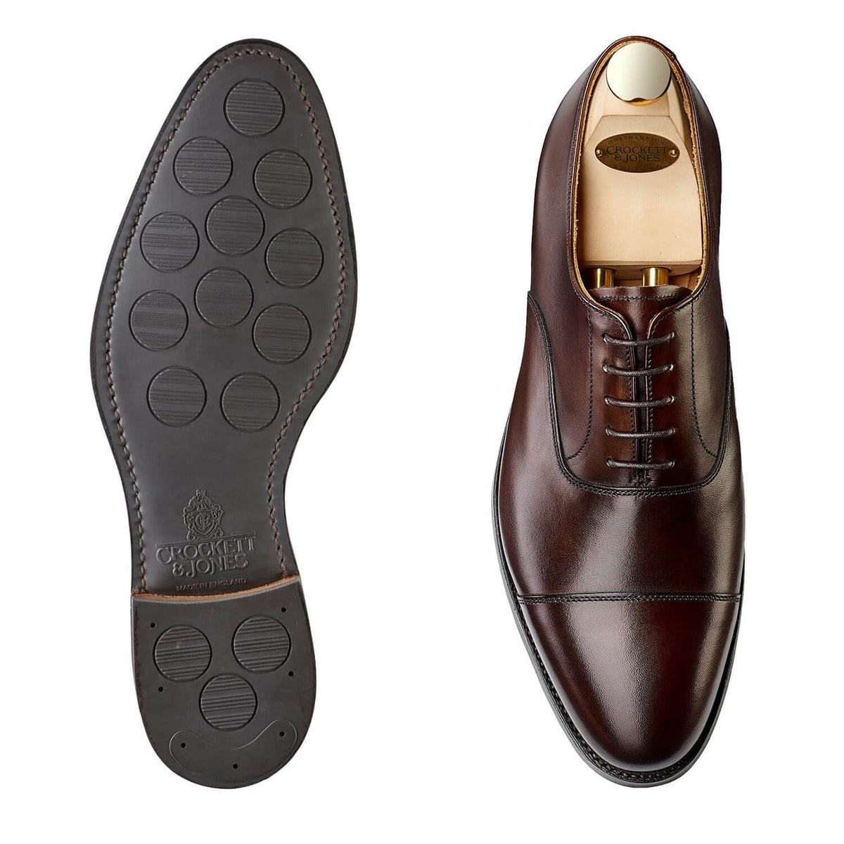 Connaught 2 Dark Brown Burnished Calf (City Sole)