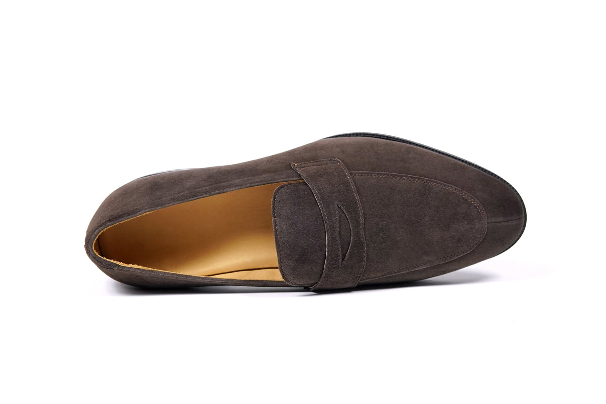 Suede Penny Loafers