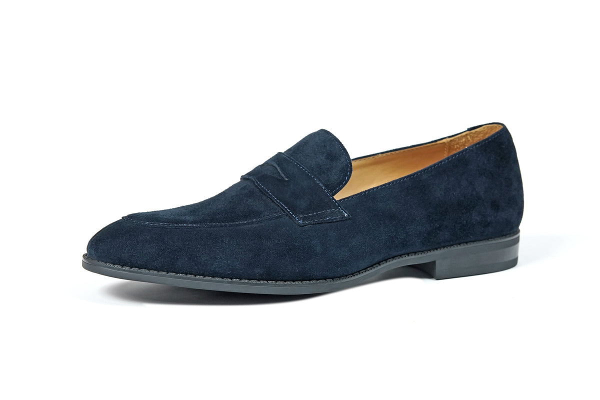 Suede Penny Loafers