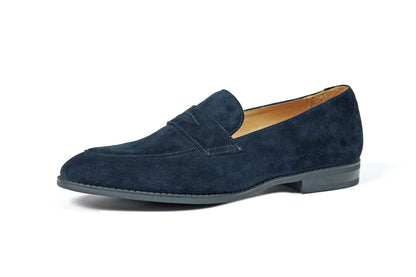 Suede Penny Loafers
