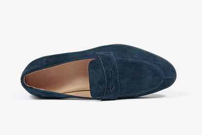 Suede Penny Loafers