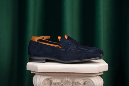 Suede Penny Loafers