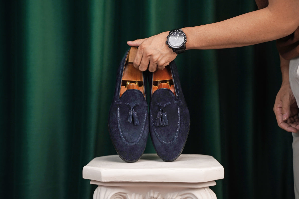 Tassel Suede Loafer