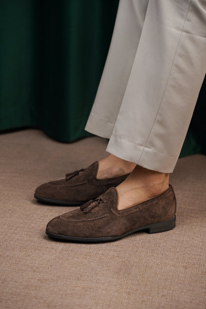 Tassel Suede Loafer