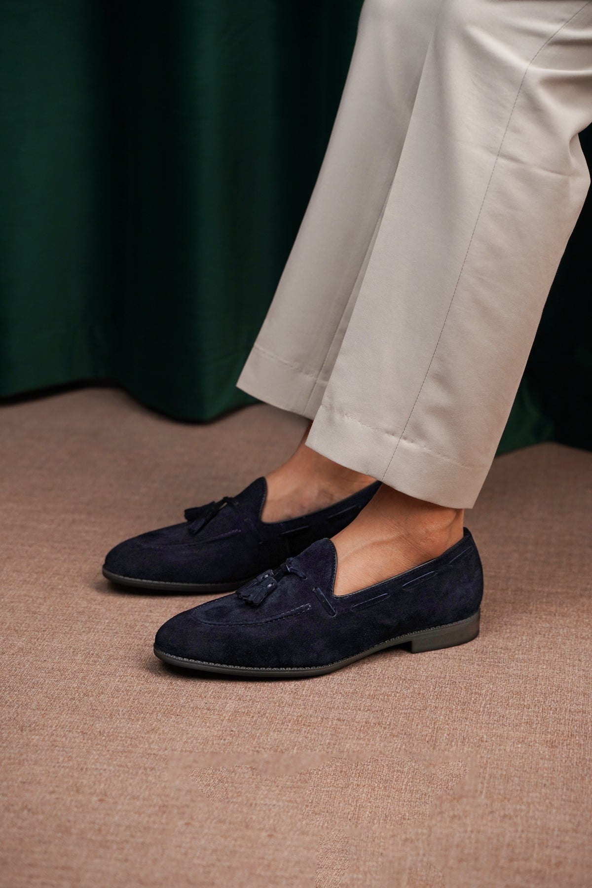 Tassel Suede Loafer