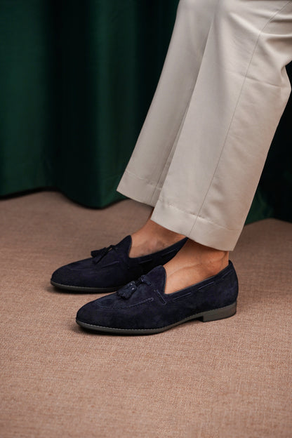 Tassel Suede Loafer