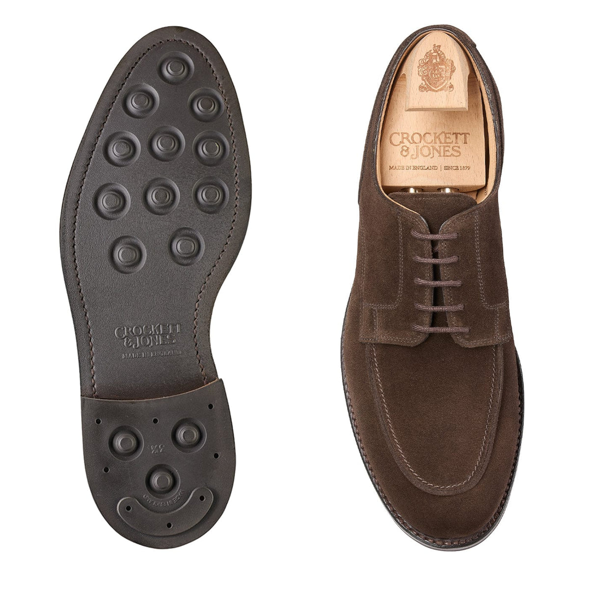 Dover Dark Brown Suede