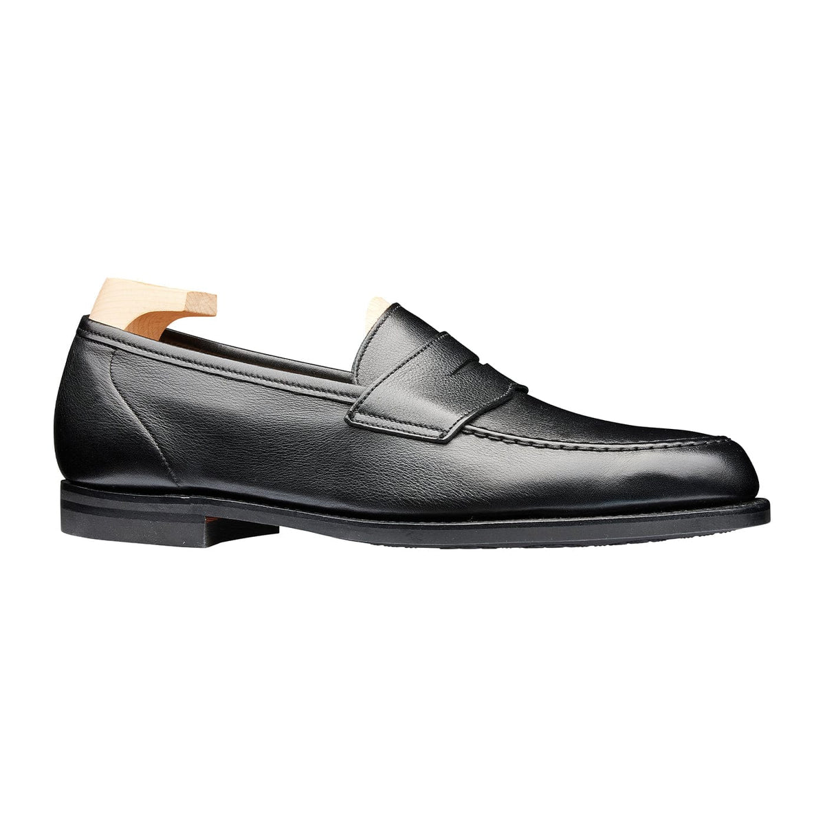 Harvard 2 Black Milled Calf