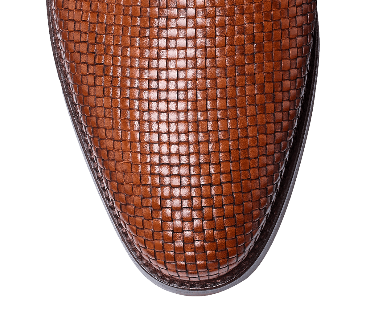 Kensington Tan Woven Calf