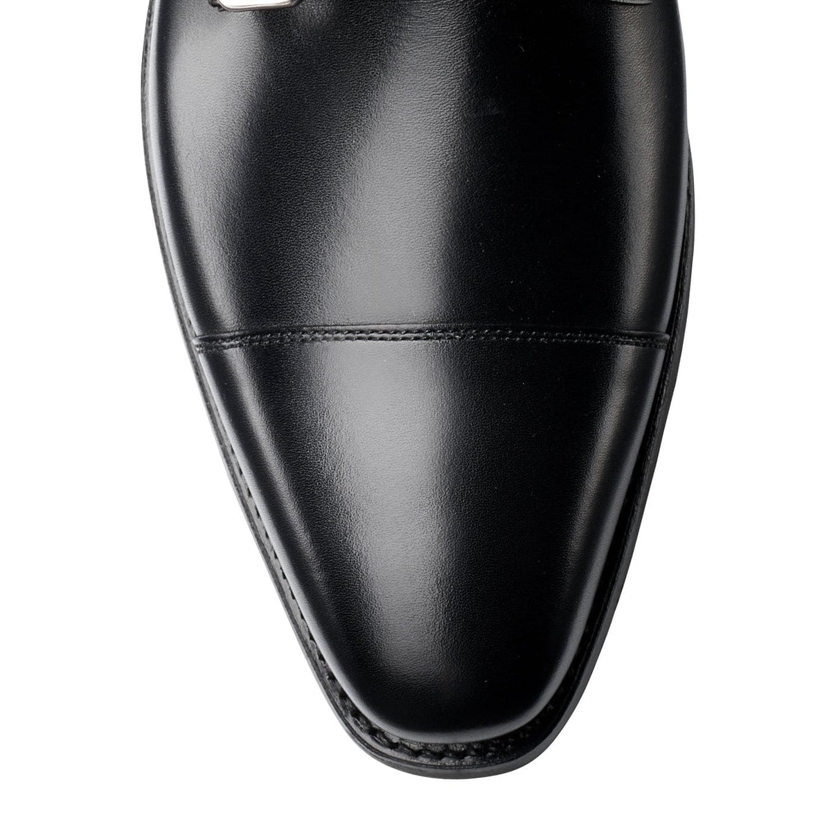 Lowndes Double Monk Shoe – Black Calf Leather | City Sole | Pellevista