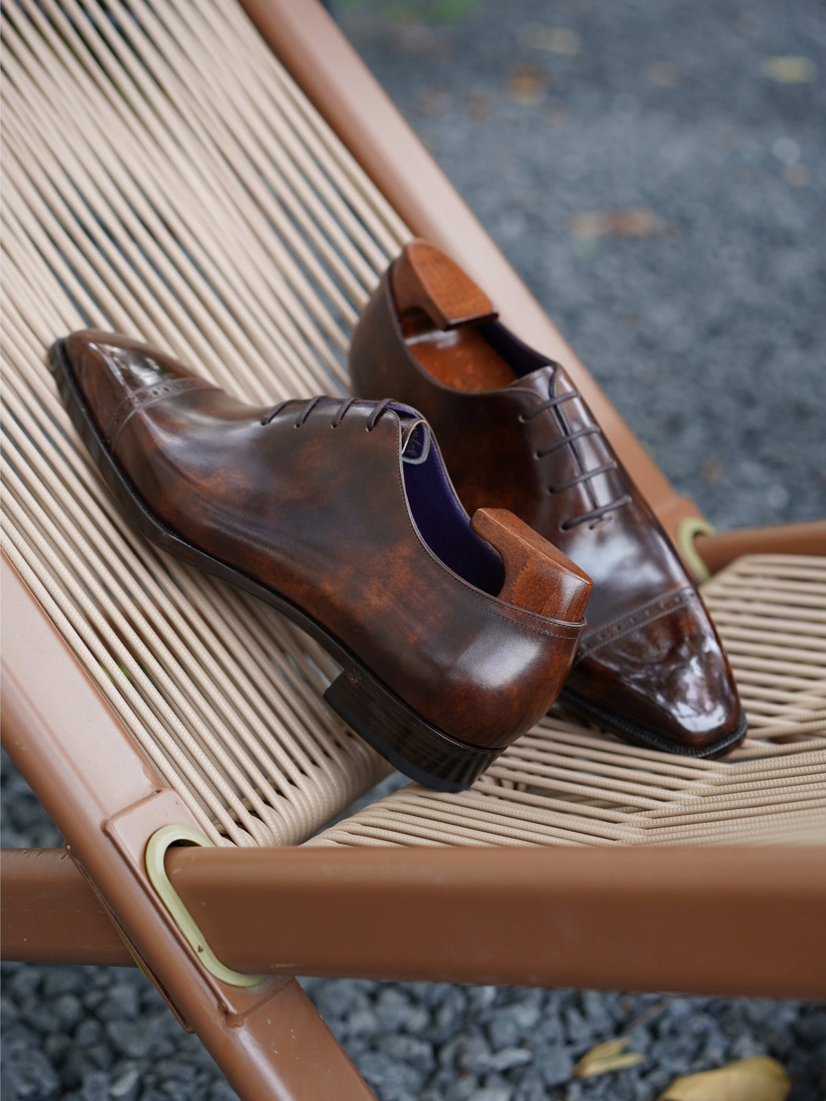 QUARTER BROGUE OXFORD  SHOES 5040