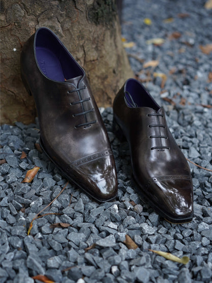 QUARTER BROGUE OXFORD  SHOES 5040