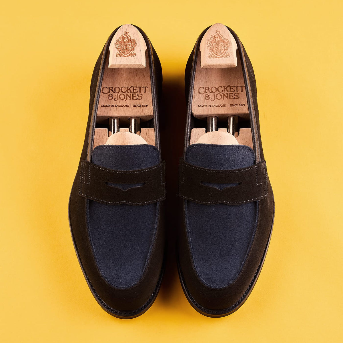 Richmond 2 Black & Ocean Suede