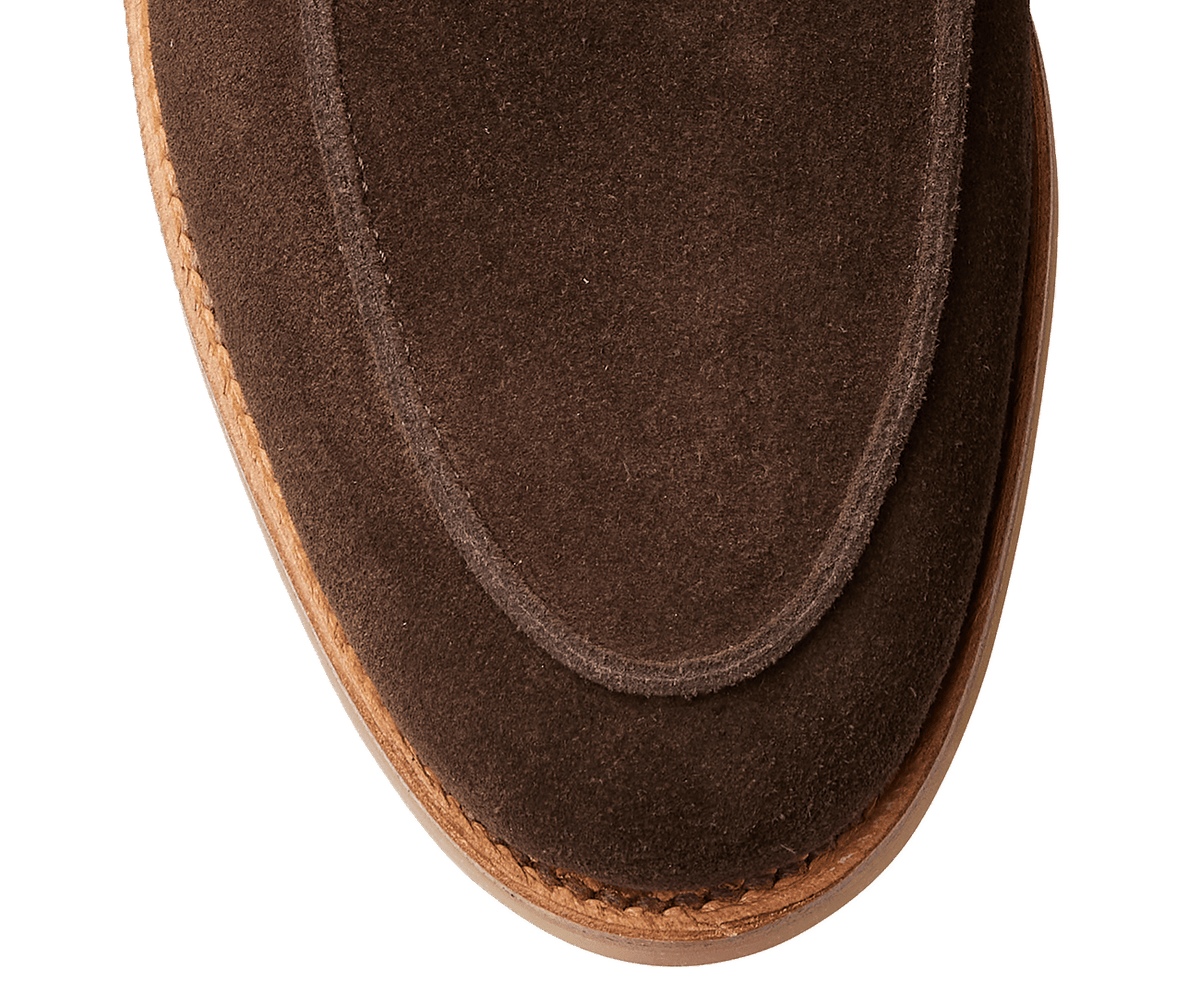 Salcombe 2 Dark Brown Suede