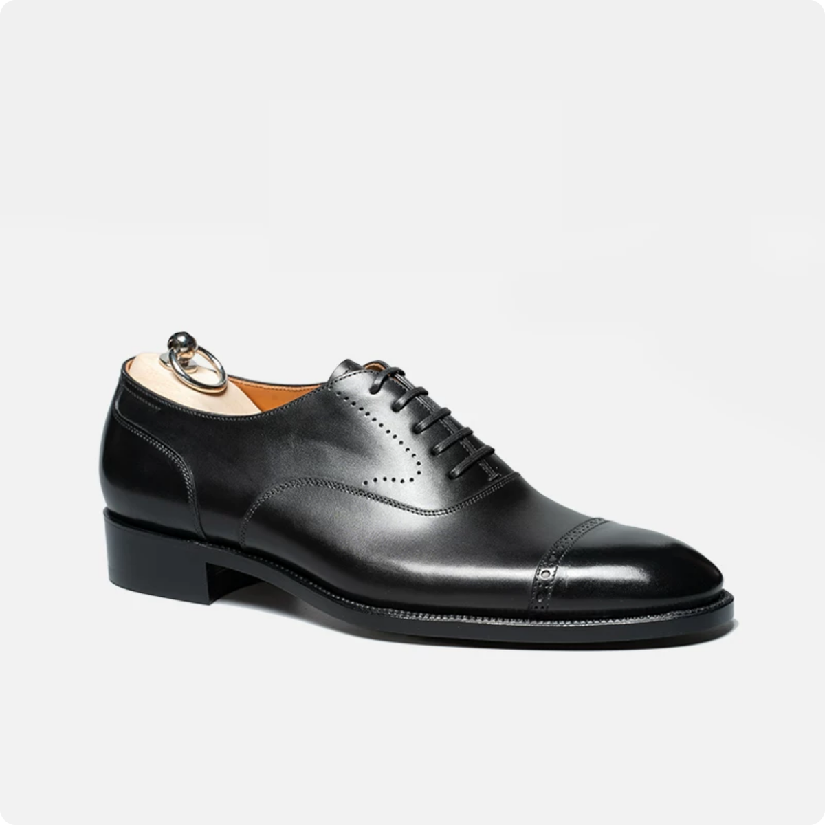 7150 Punched Captoe Oxford