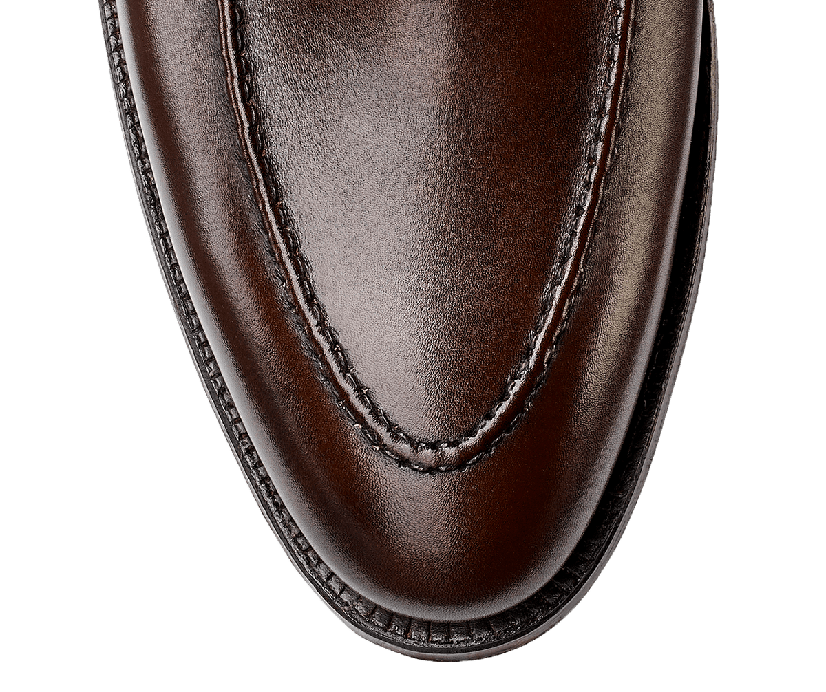 Sydney Dark Brown Burnished Calf