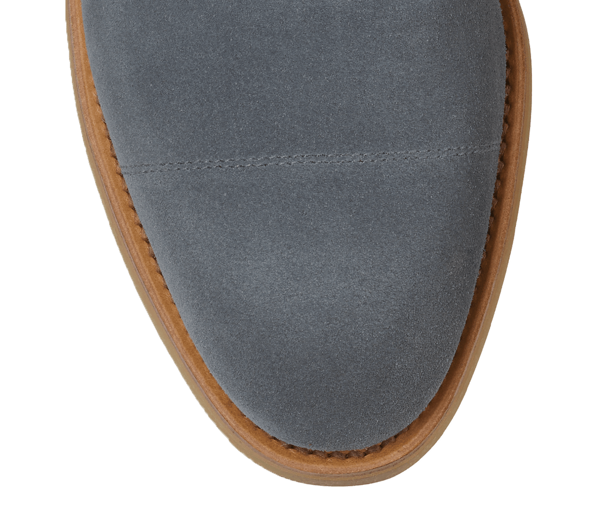 Tresco Pastel Blue Suede