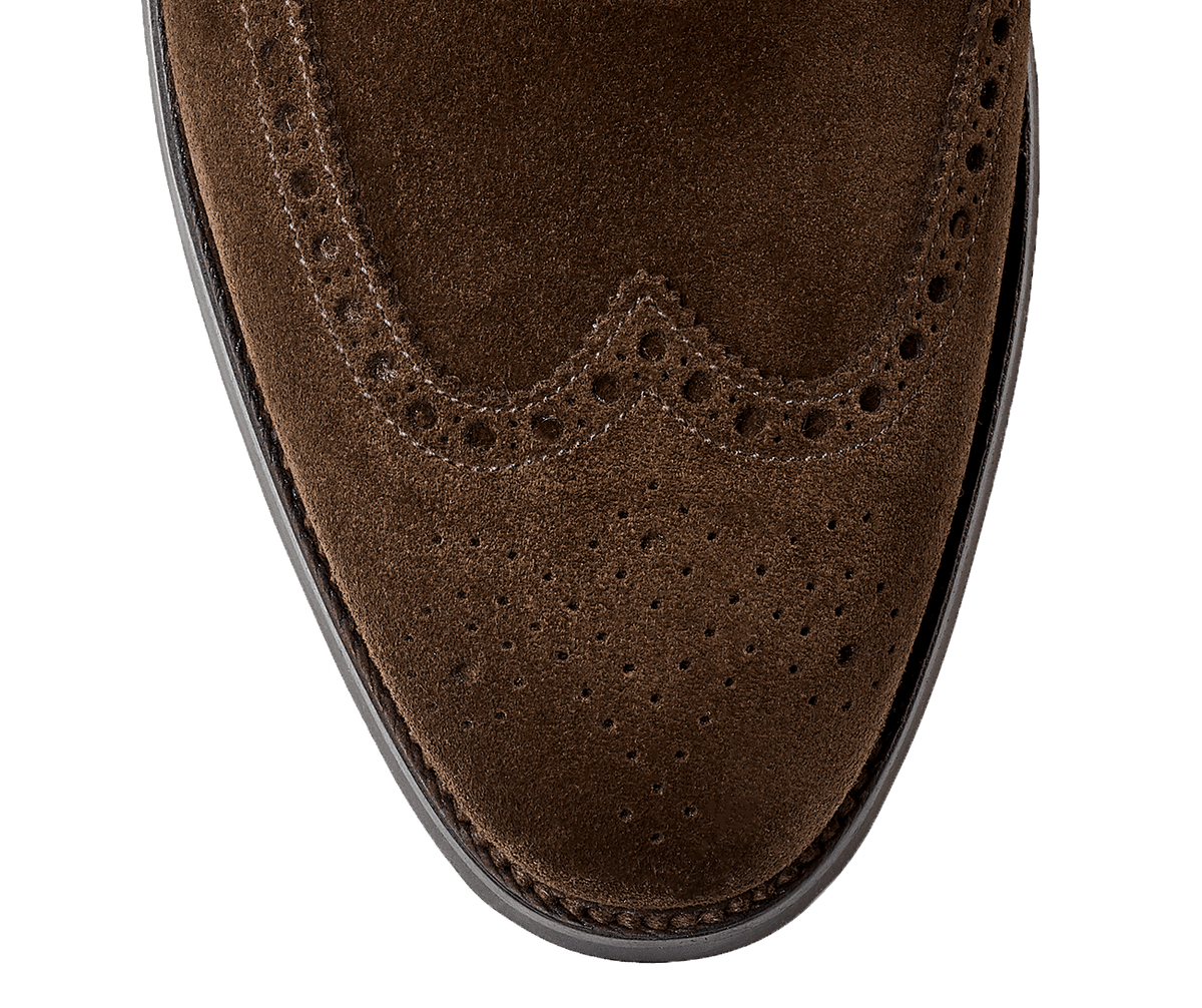 Westgate 2 Dark Brown Calf Suede